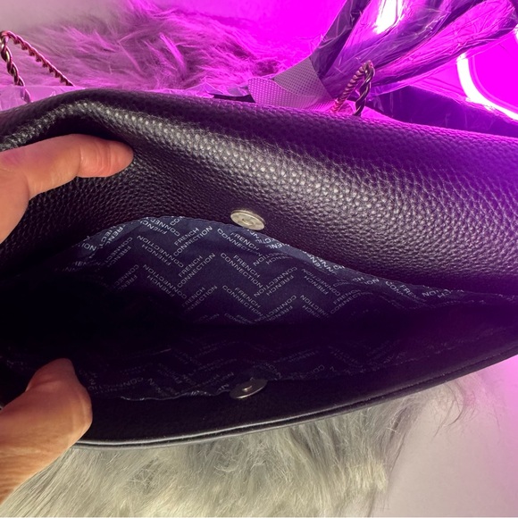 NWT FRENCH CONNECTION Shoulder kitty pebble Bag NEW - Picture 4 of 9